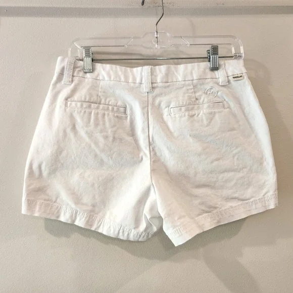Magellan Outdoors White Shorts Womens Size 2 Cotton Blend Casual Everyday Basics - Picture 3 of 8
